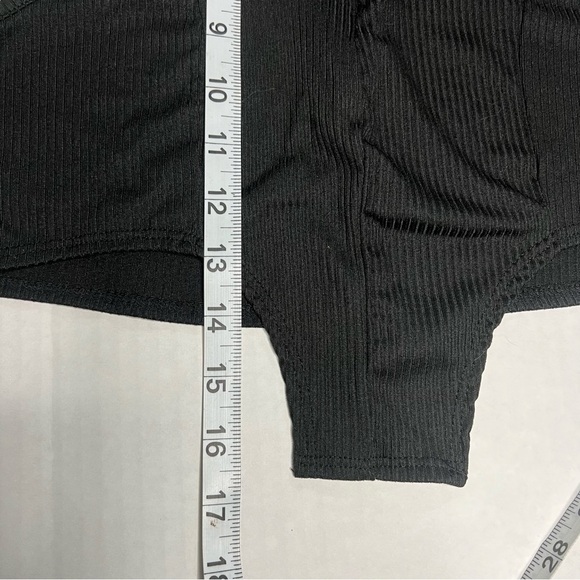 Love j zipper crop tank top black size medium - Picture 7 of 7